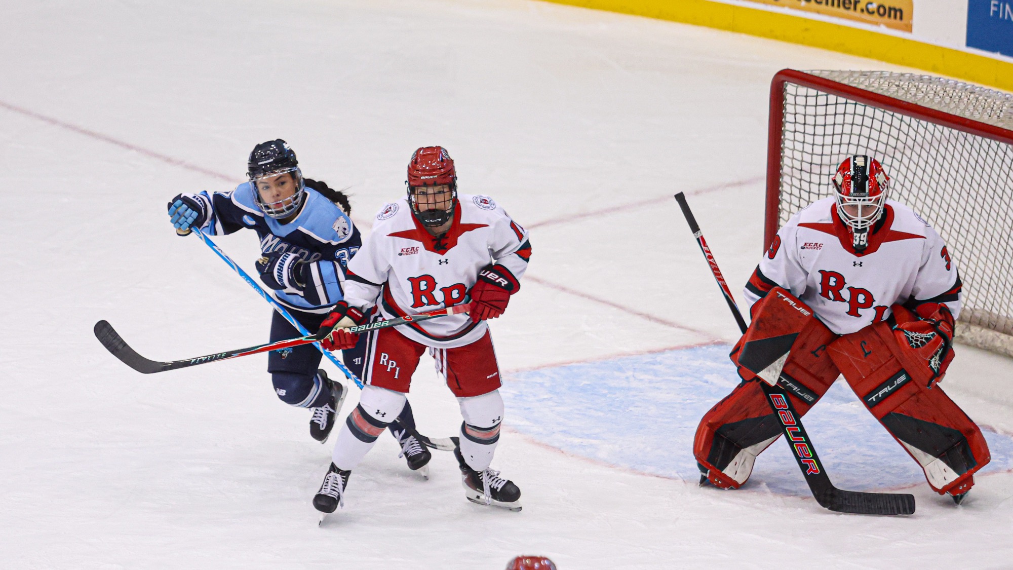 George Bailey of RPI women’s ice hockey in action versus Maine on Saturday, October 17, 2026 in Troy New York. 