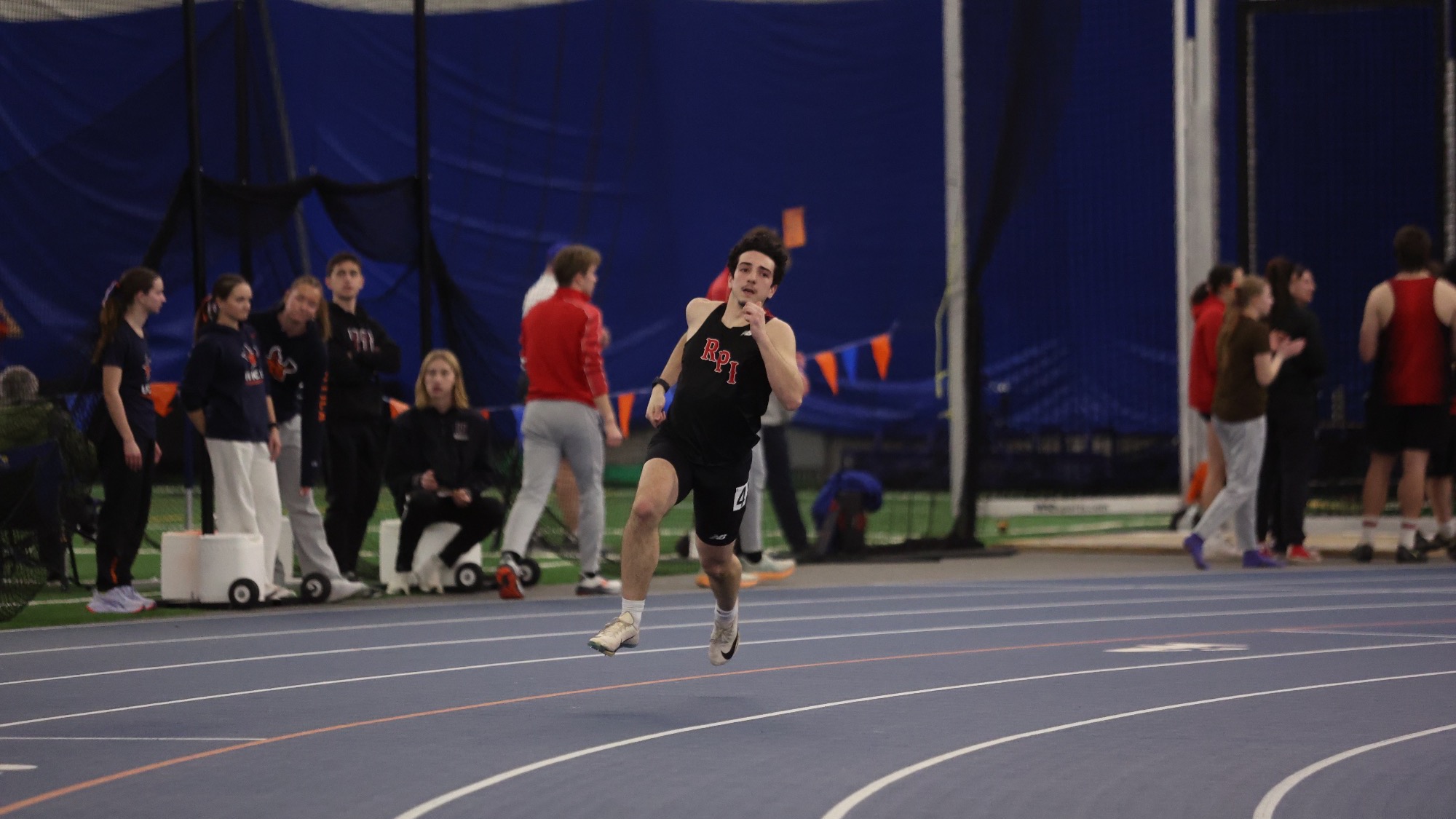 The 2025-26 RPI Men's Track and Field in action on Friday, January 16, 2025 in Utica, New York