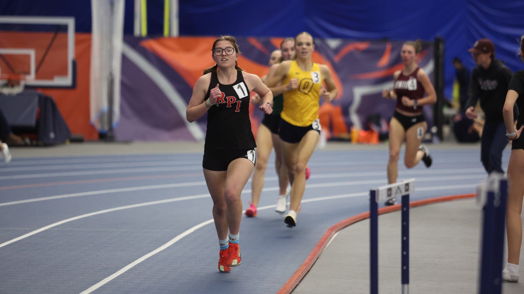 The 2025-26 RPI Women's Track and Field in action on Friday, January 16, 2025 in Utica, New York.