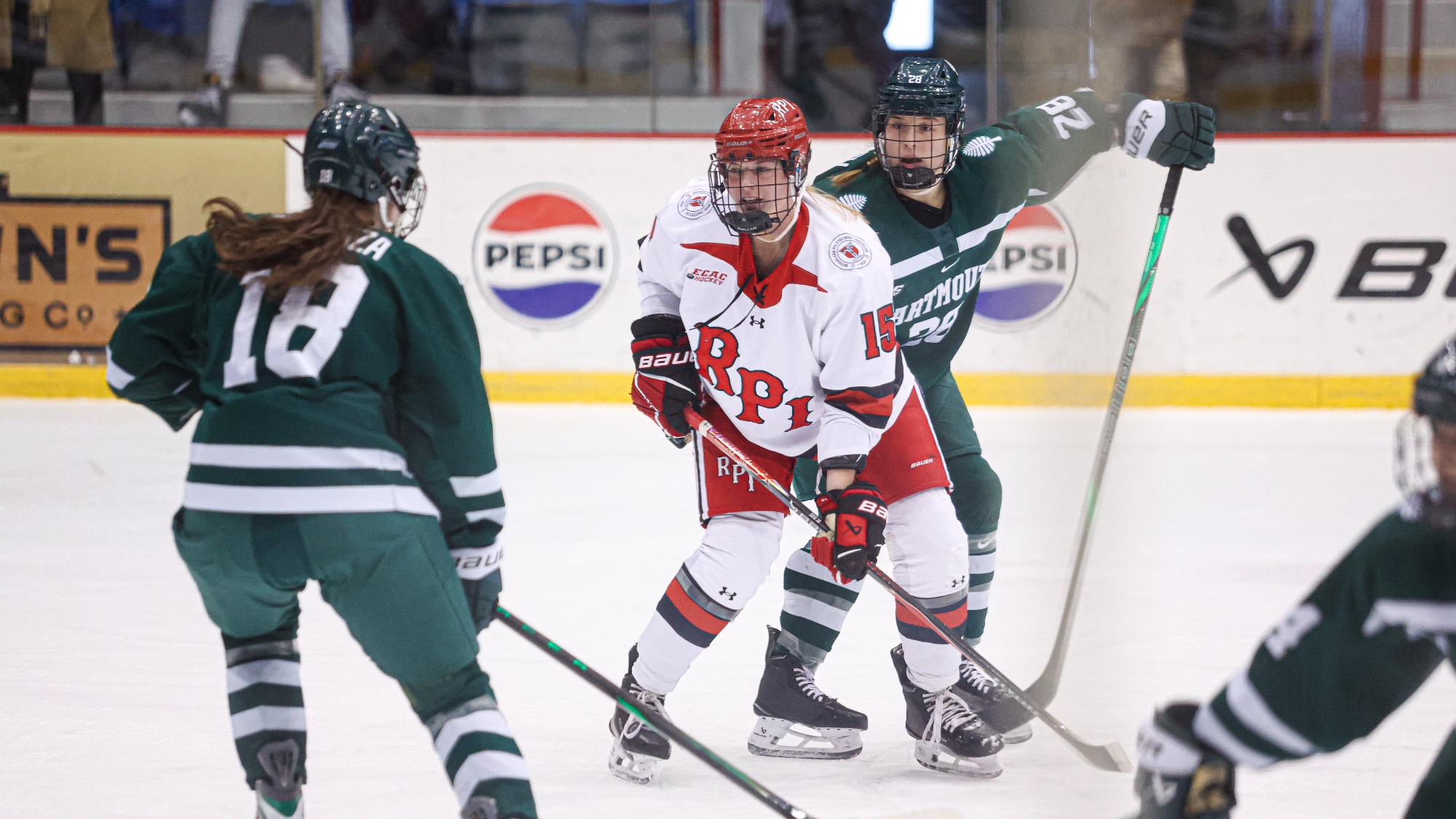 Kyley Toye of RPI Women’s Hockey in action versus Dartmouth on Saturday, February 14th 2026 in Troy, New York. 
