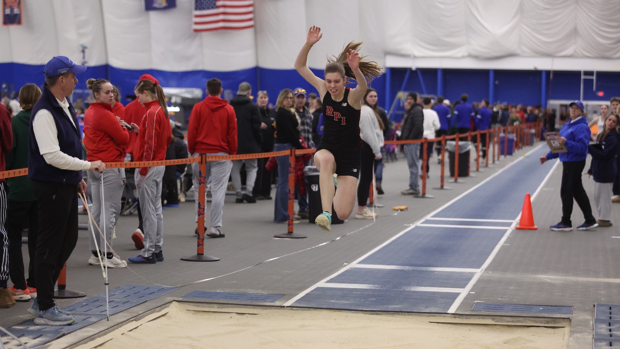 RPI Track and Field in action on Friday, January 16, 2025 in Utica, New York.