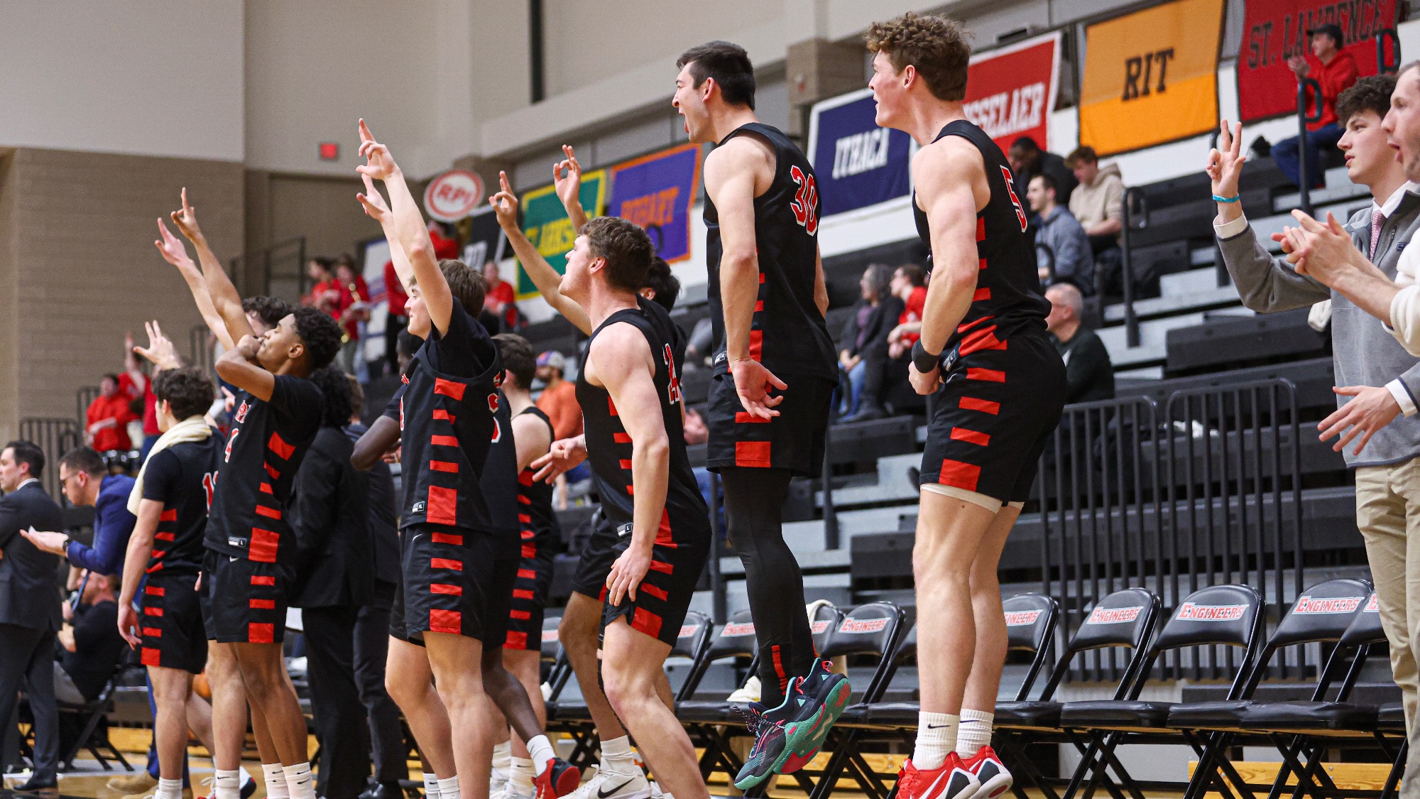 RPI Men's Basketball in action versus Hobart on Friday, February 6, 2026 in Troy New York.