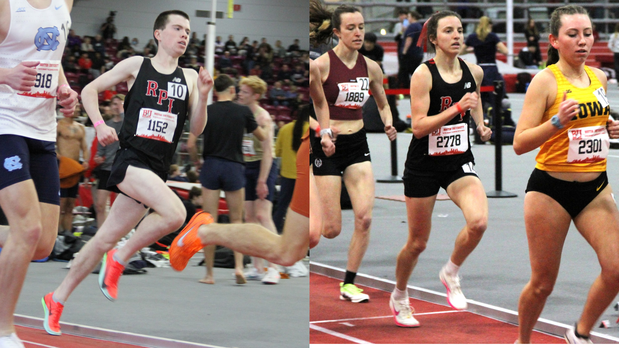 The RPI men's and women's cross country team