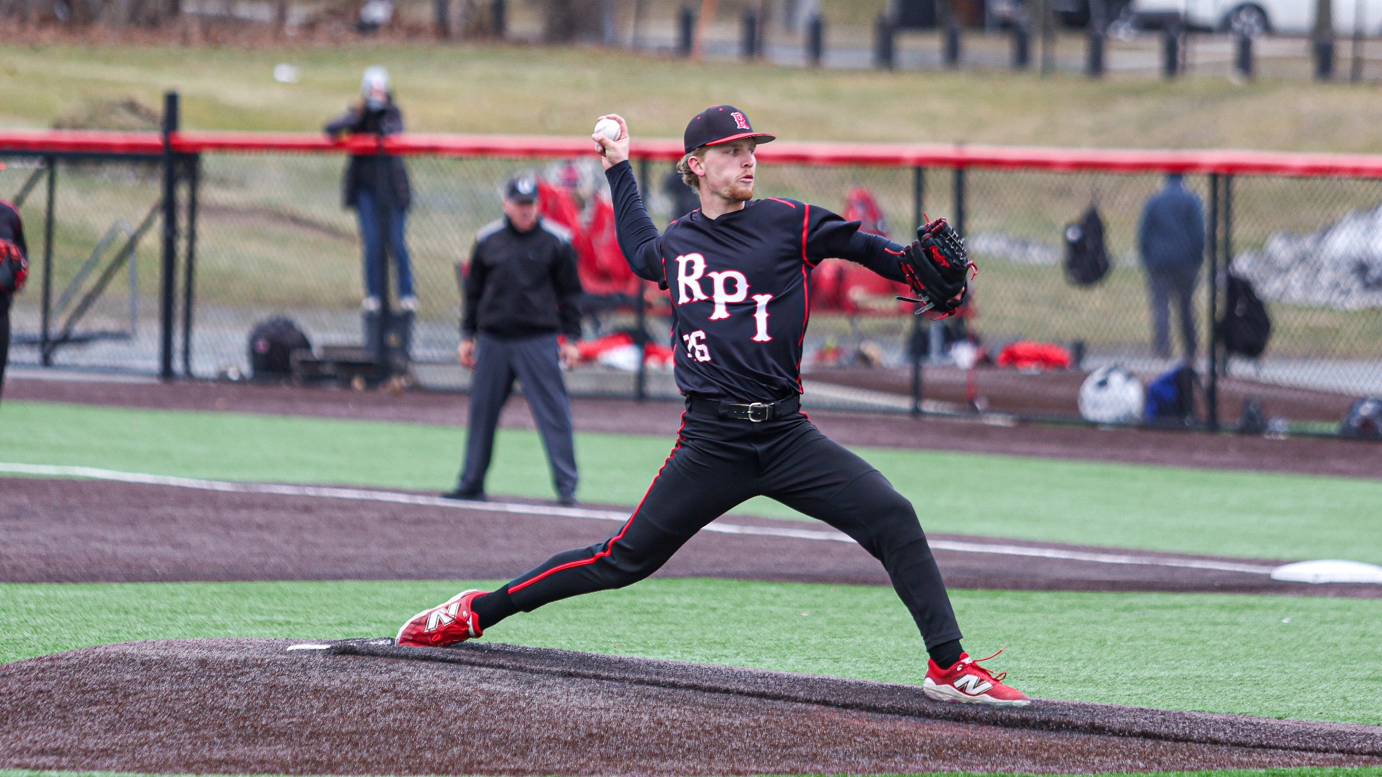 Mike Nelson of RPI Baseball in action versus Keene State on Sunday, March 15 2026 in Troy New York