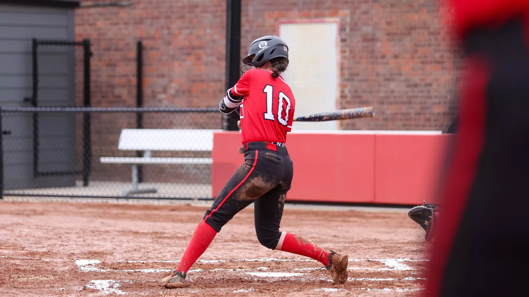 Evann McDowell of RPI Softball in action versus Russell Sage College on Thursday, March 19, 2026 in Troy, New York.