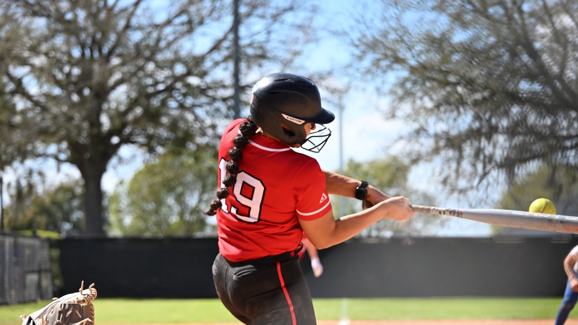 Addison Shaffer of the 2026 RPI Softball team in action at The Spring Games on Monday, March 2, 2026 in Clermont, Florida