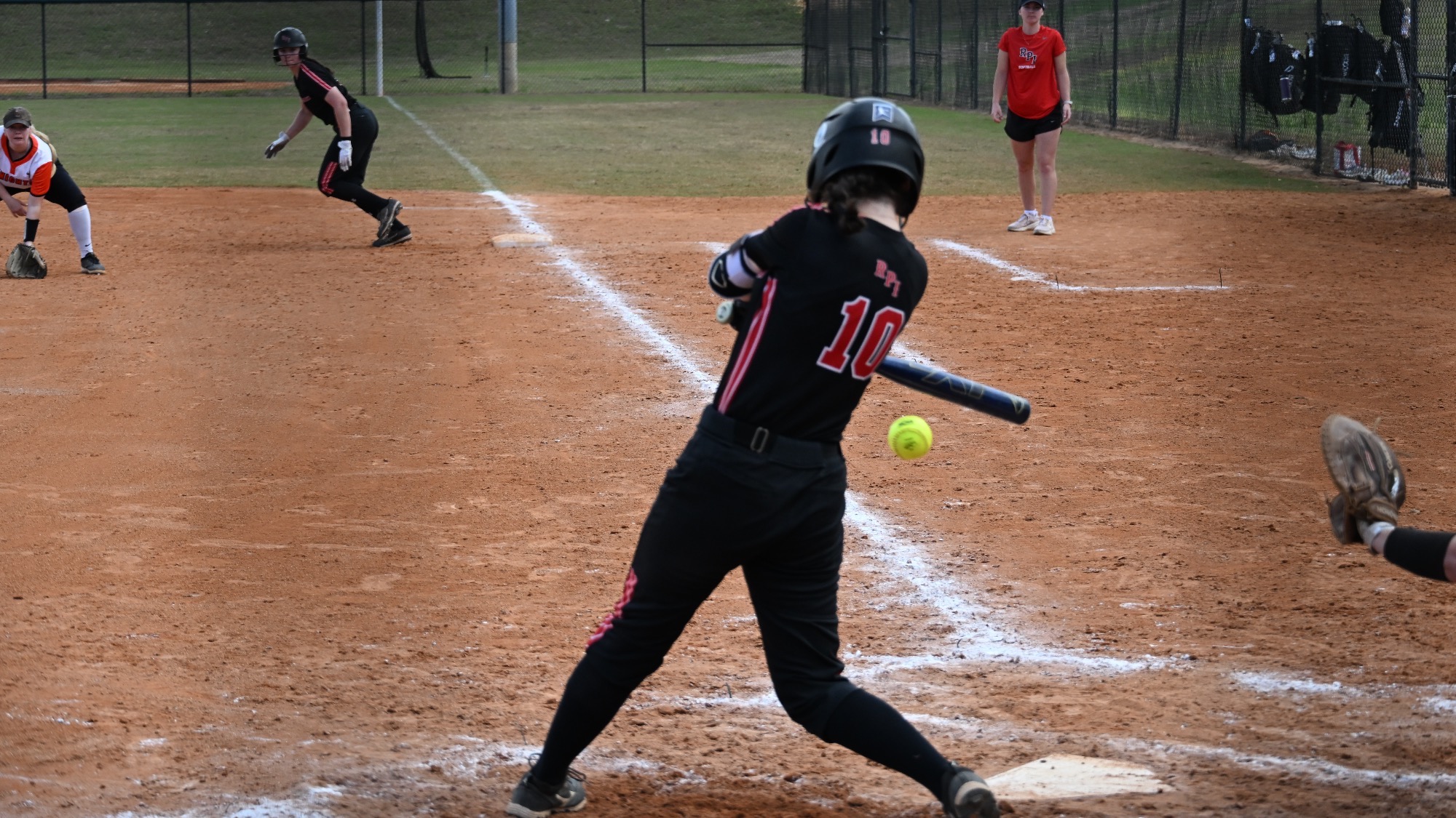 Evann McDowell of the 2026 RPI Softball team in action at The Spring Games on Tuesday, March 3, 2026 in Clermont, Florida