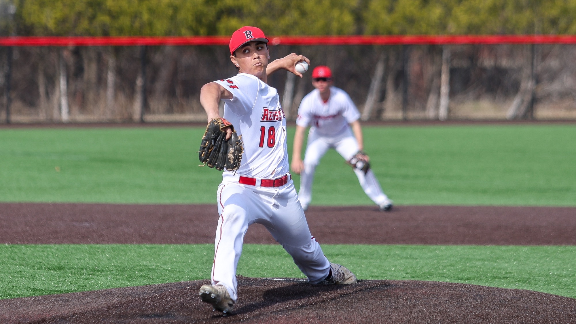 Julian Fong McAdams of the RPI Baseball team in action versus Williams on Tuesday March 31 2026 in Troy New York. 