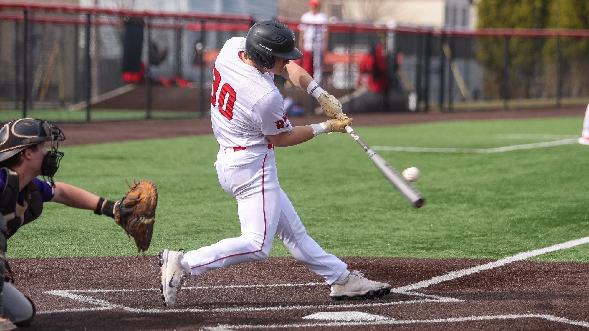 Michael Lebenson of the RPI Baseball team in action versus Williams on Tuesday March 31 2026 in Troy New York. 