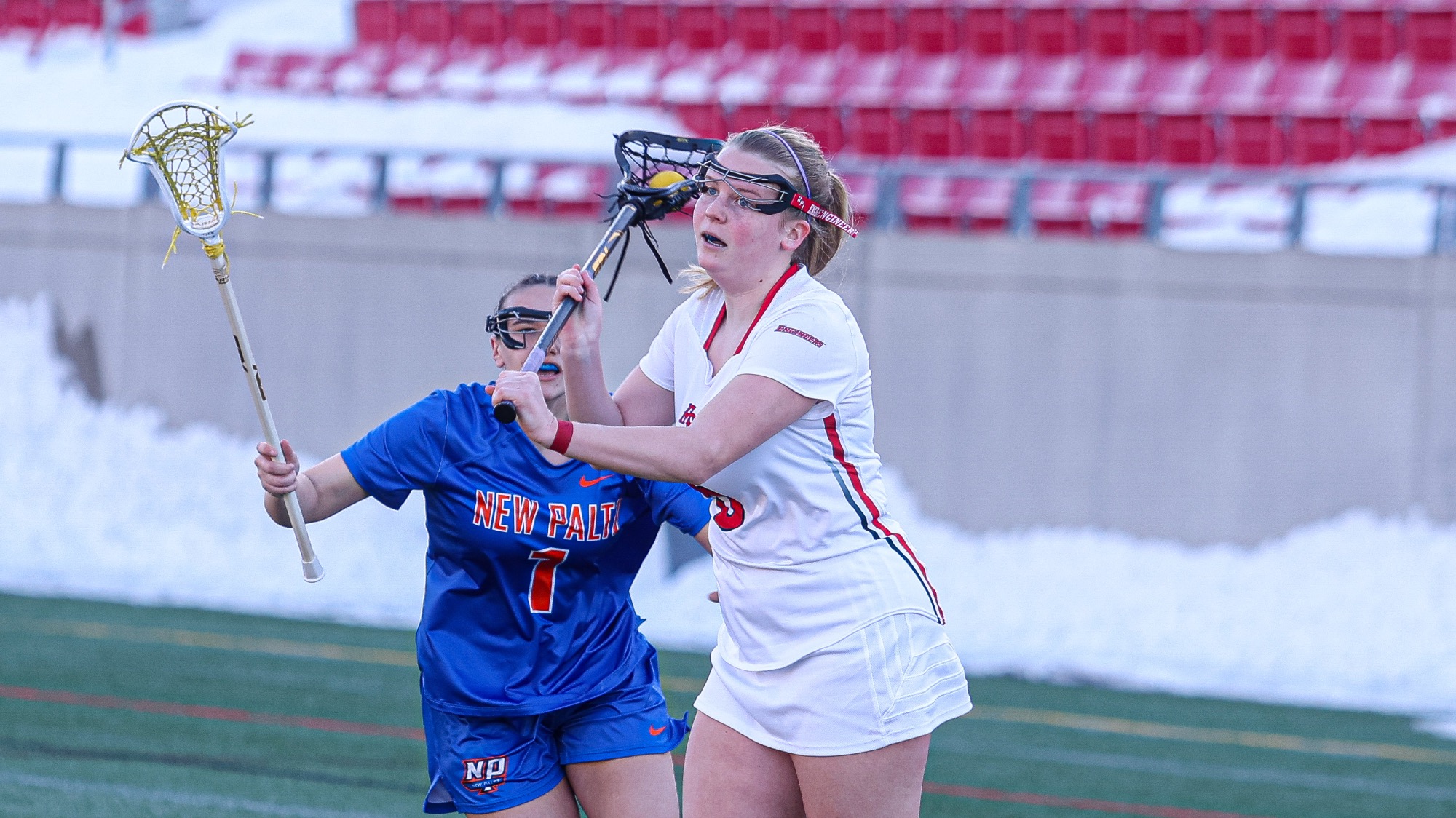Sabrina Tipping of RPI Women’s Lacrosse in action versus New Paltz on Wednesday, March 4, 2026 in Troy, New York. 
