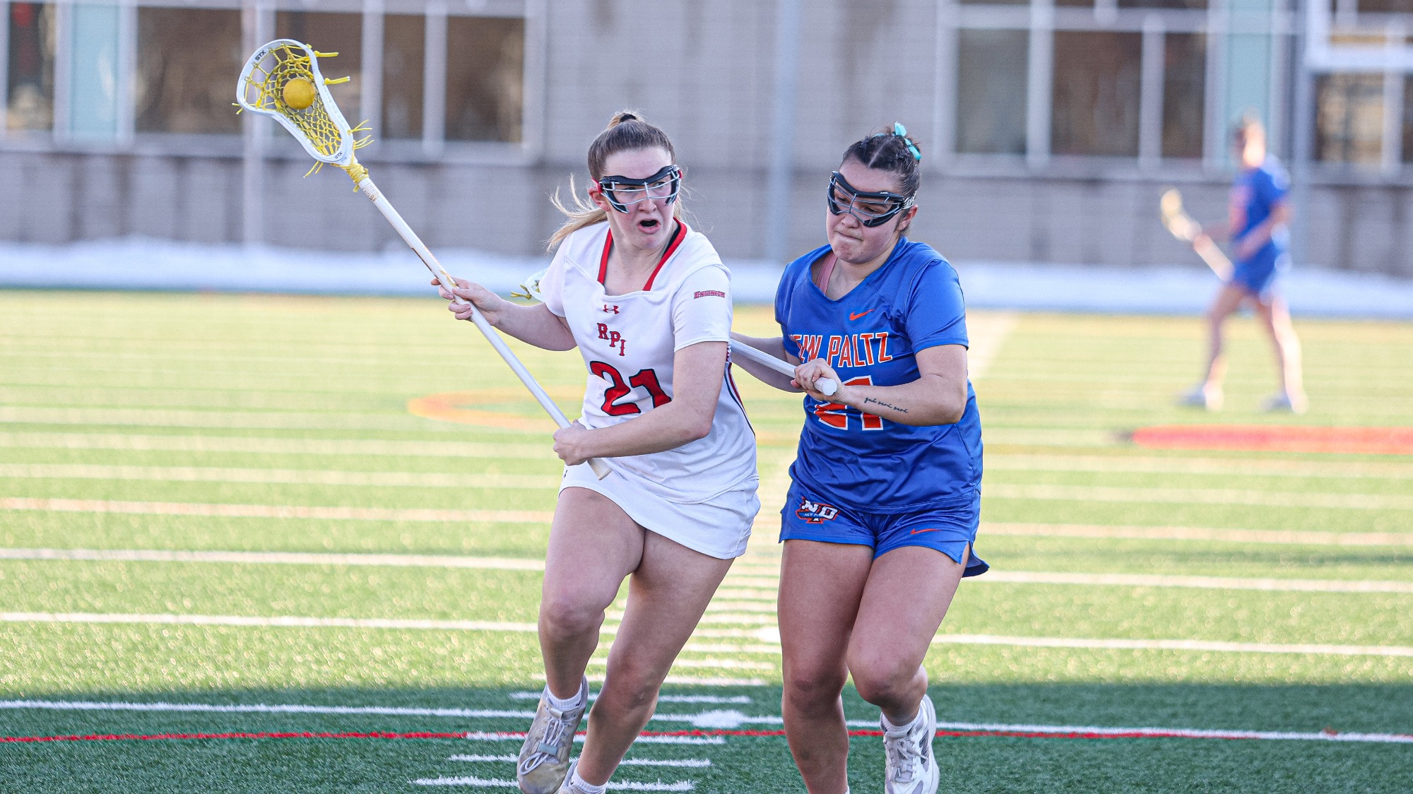 Kacey Pritts  of RPI Women’s Lacrosse in action versus New Paltz on Wednesday, March 4, 2026 in Troy, New York. 