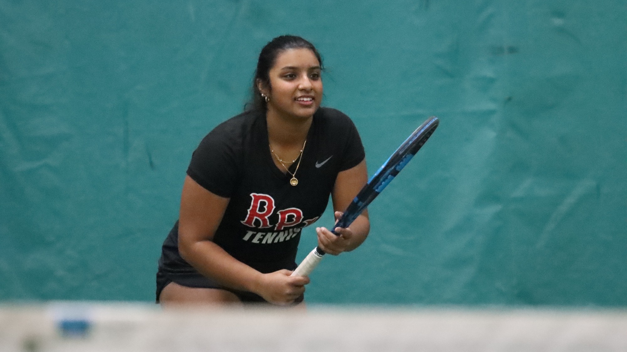 Gayri Muliyil of the 2025 RPI Women's Tennis team
