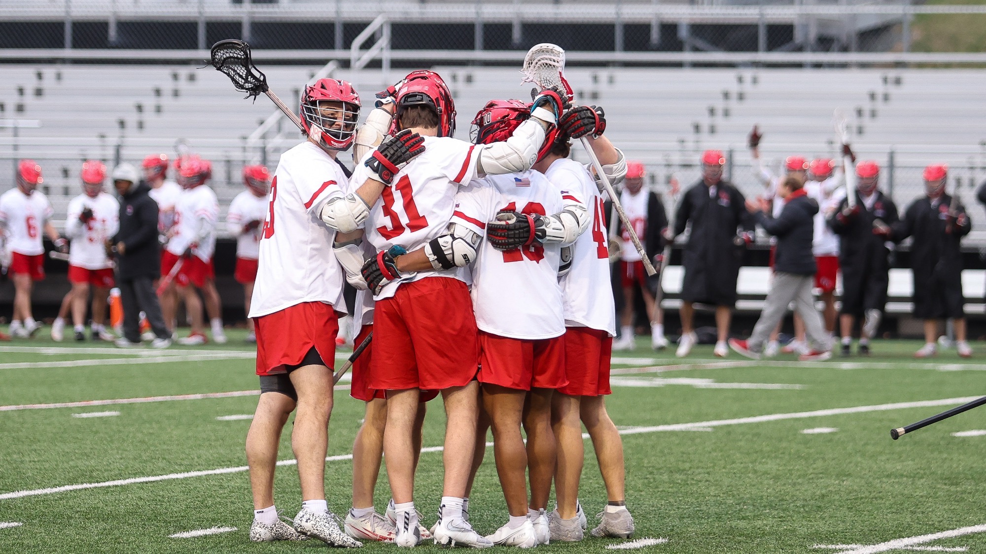 RPI Men’s Lacrosse in action versus Vassar on Wednesday, April 1, 2026 in Troy New York. 