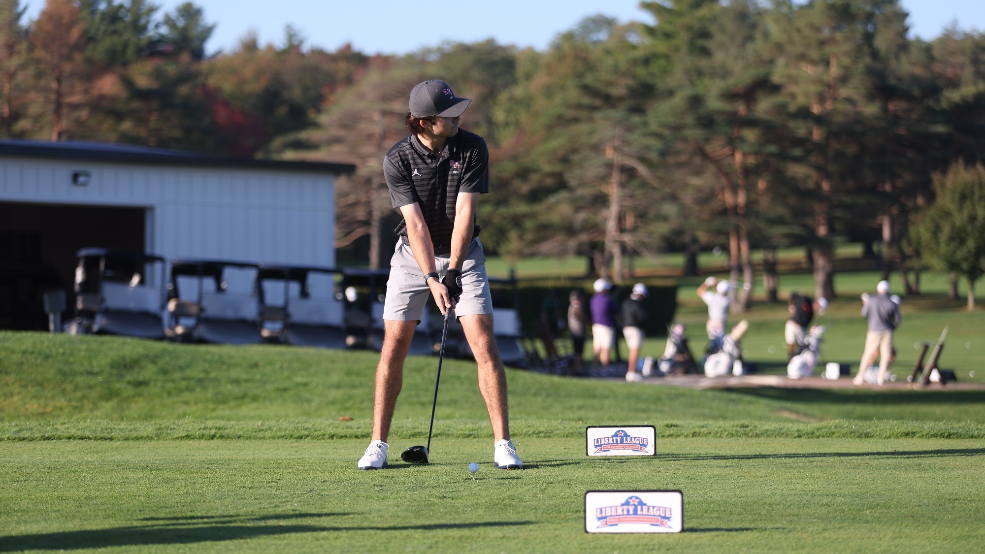 Patrick Kiernan  of the 2025 RPI Golf Team at the RPI Collegiate Invitational on Monday, October 6, 2025 in Albany, New York