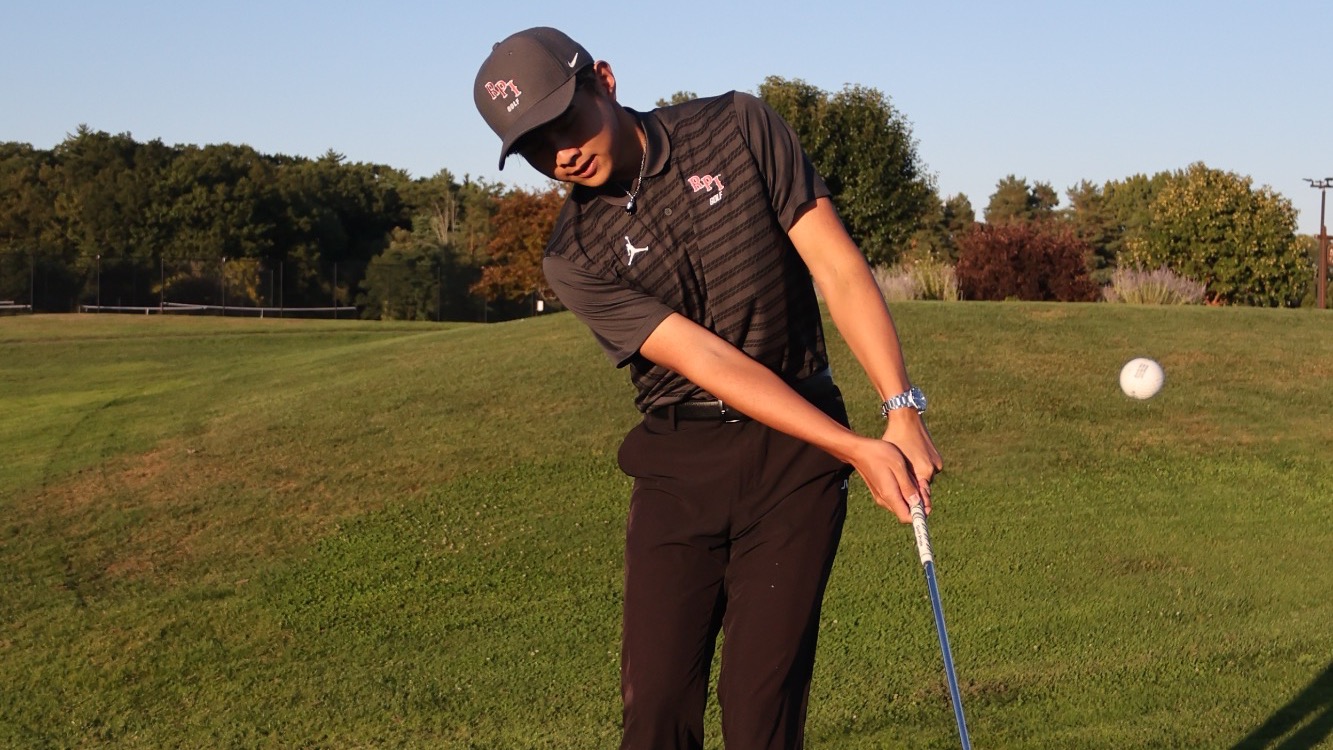 Robert Chuang of the 2025 RPI Golf Team at the RPI Collegiate Invitational on Monday, October 6, 2025 in Albany, New Yor