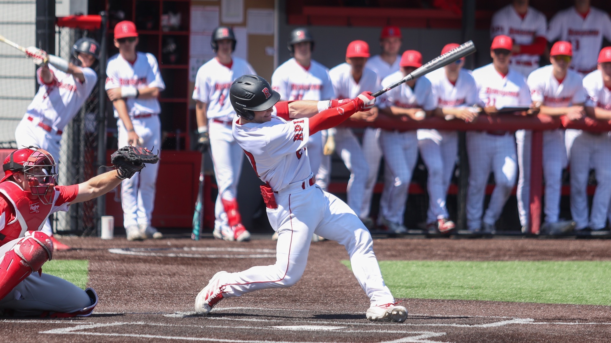 Charlie Lapp of RPI Baseball in action versus Cortland on Saturday, April 18 2026 in Troy, New York. 