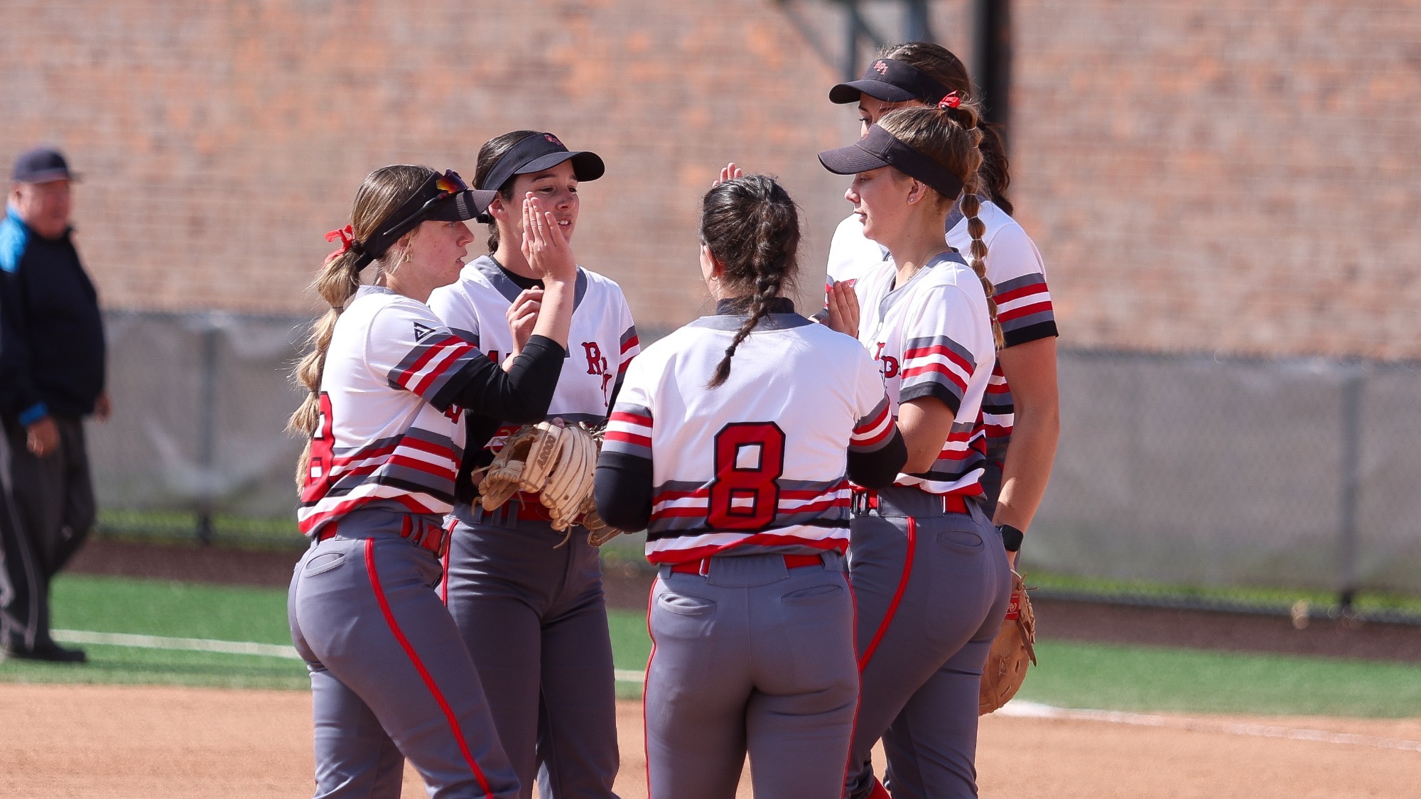 RPI Softball in action versus Hamilton on Tuesday April 21 2026 in Troy, New York. 