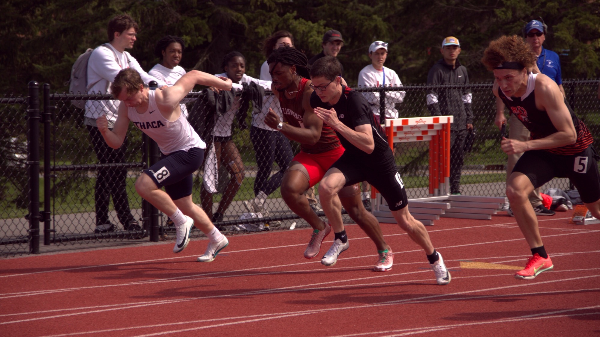 Cameron Caso of the 2025-26 RPI men's track & field team