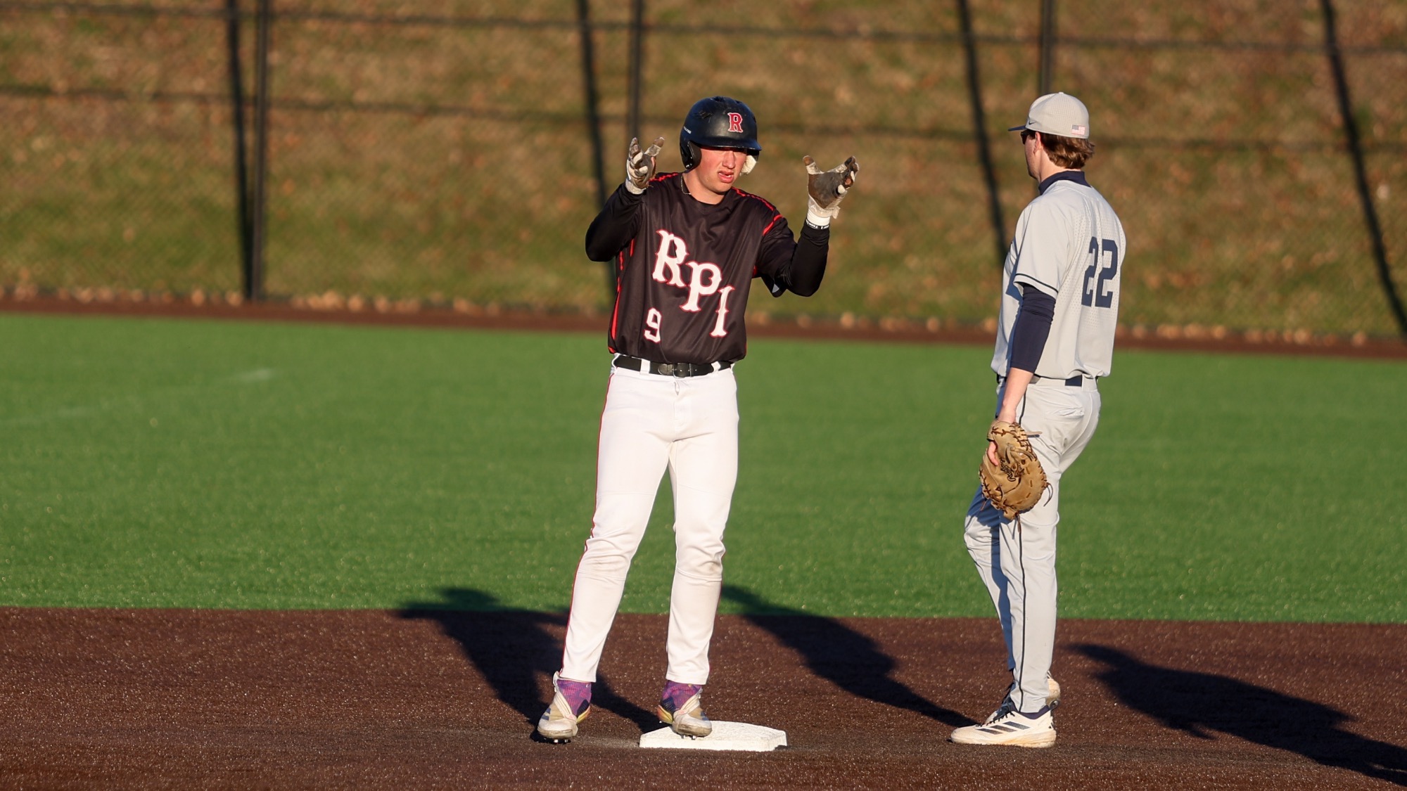 Ben Belliss of the RPI Baseball team in action versus Middlebury on Wednesday, April 8 2026 in Troy New York. 