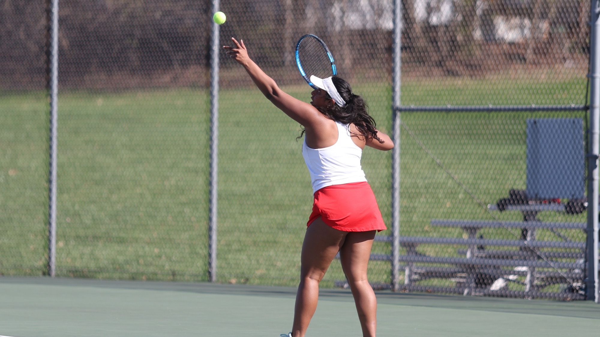 The RPI Women’s Tennis in action versus Union on Wednesday, April 15, 2026 in Troy, New York.