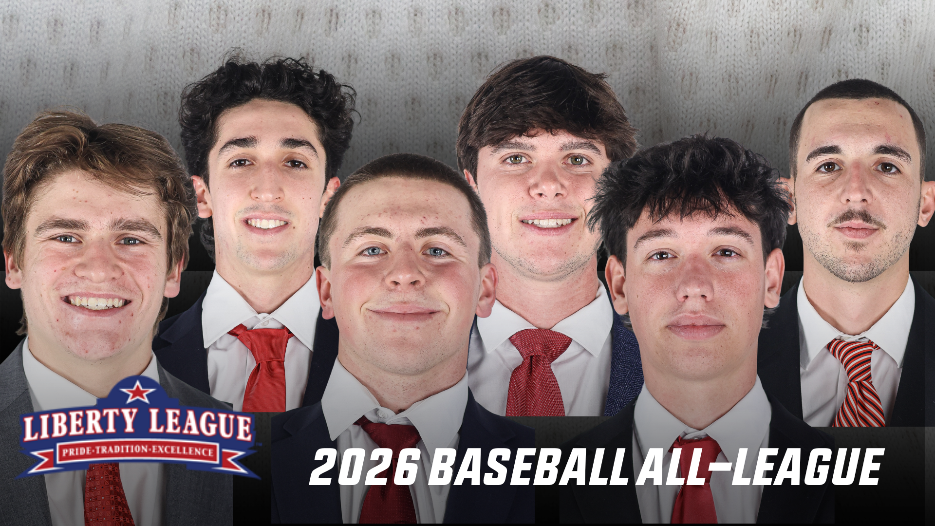 Graphic for the 2026 Liberty League baseball all-league announcement