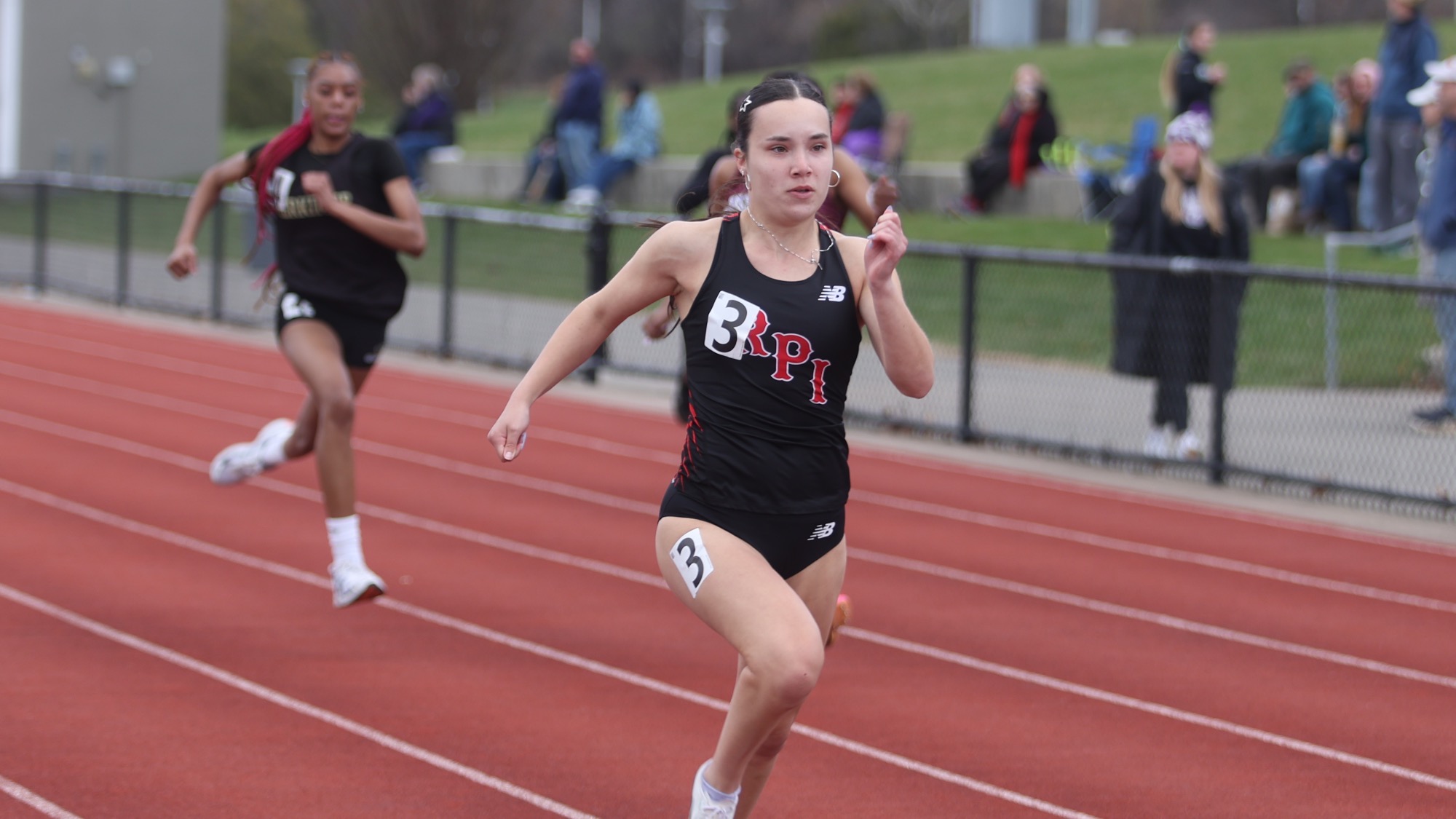RPI Track and Field in action at the RPI Under the Lights meet on Friday, April 10, 2026 in Troy, New York