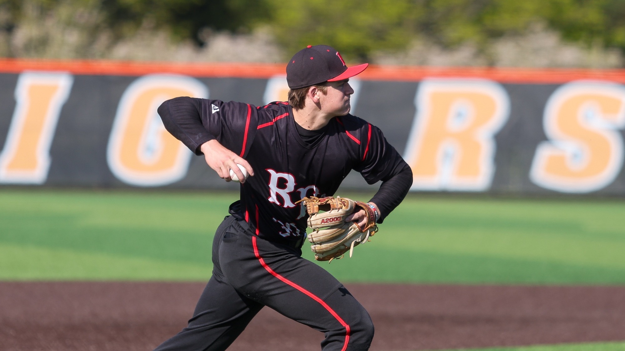 Michael Lebenson of The RPI Baseball team in action versus Hobart on Thursday, May 8, 2026 in Rochester, New York