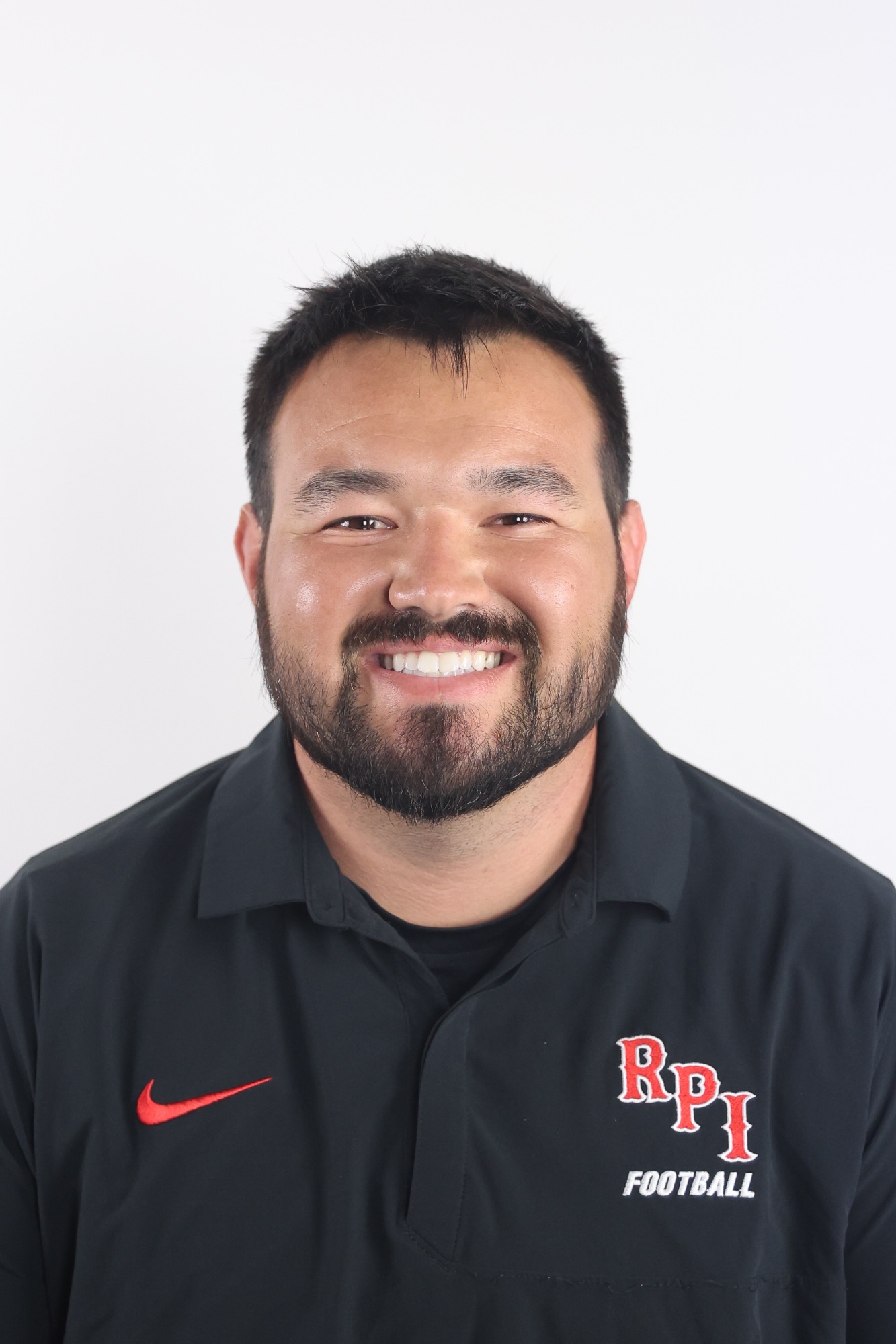 Connor Lugo of the 2026 RPI Football coaching staff.