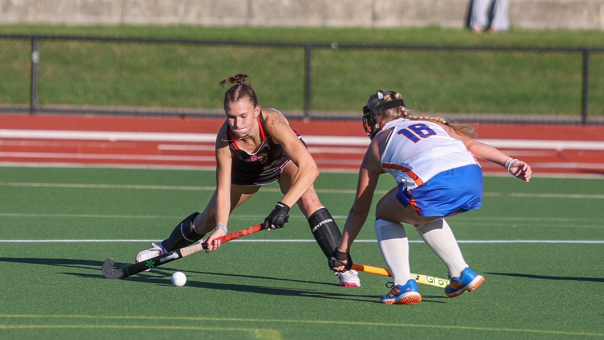Kennedy Campbell of the RPI Field Hockey team in action versus new Paltz on Wednesday, September 23, 2026 in Troy New York