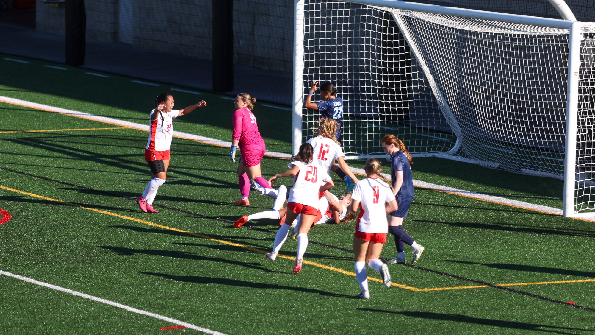 RPI Women's soccer in action versus Mount Holyoke on Sunday September 6 2026 in Troy, New York.