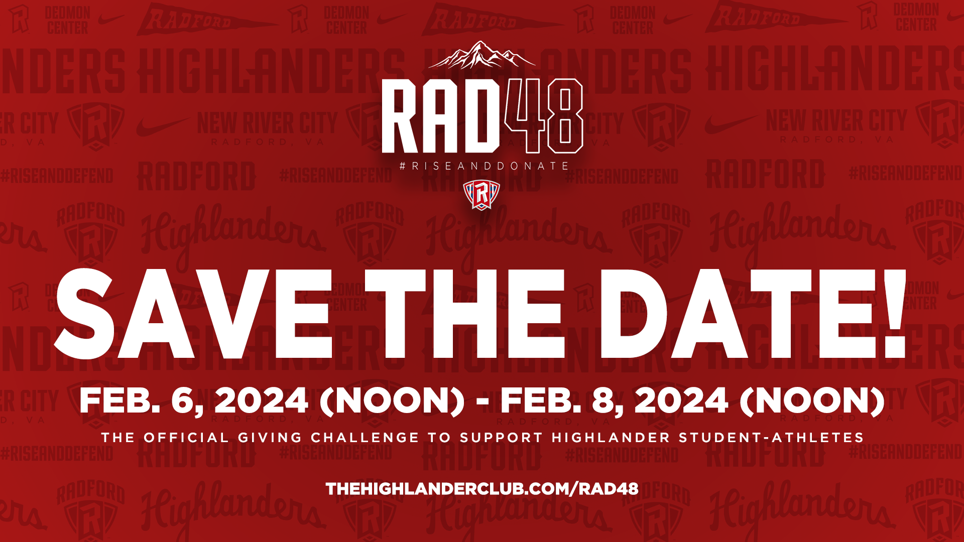 RAD48 2024 Save The Date