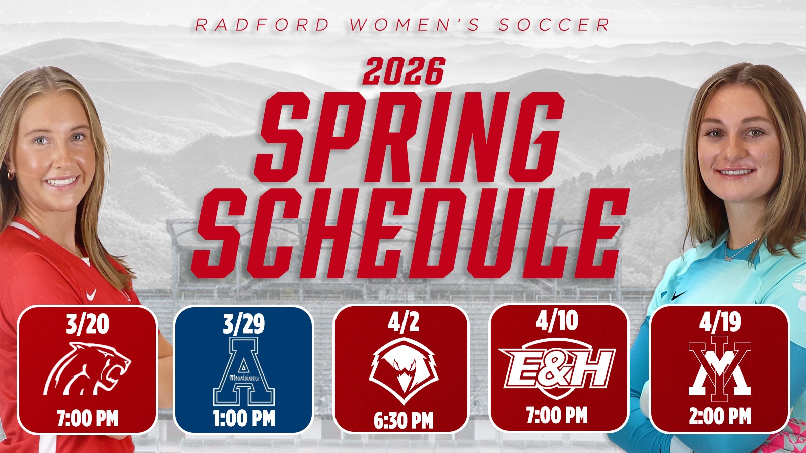 WSOC26SpringSchedule