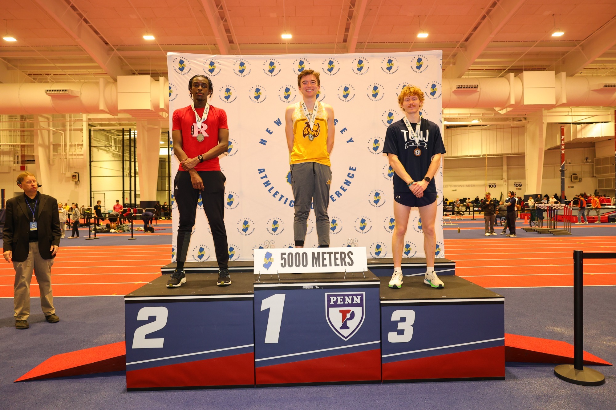 Abushanab 5,000m Podium 2025 Indoors