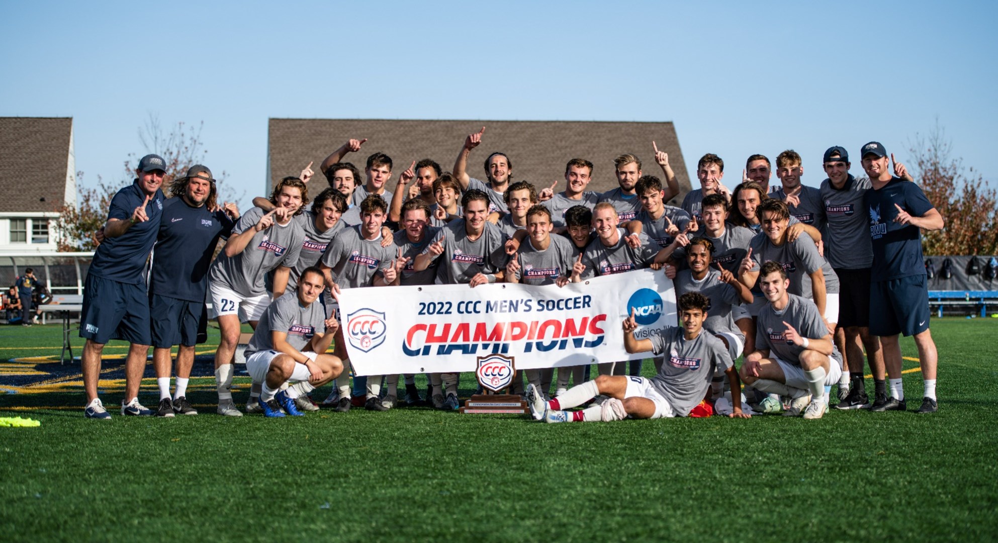 Men’s Soccer Roger Williams Wins First CCC Tournament Title Since 2006, Defeat Suffolk Roger