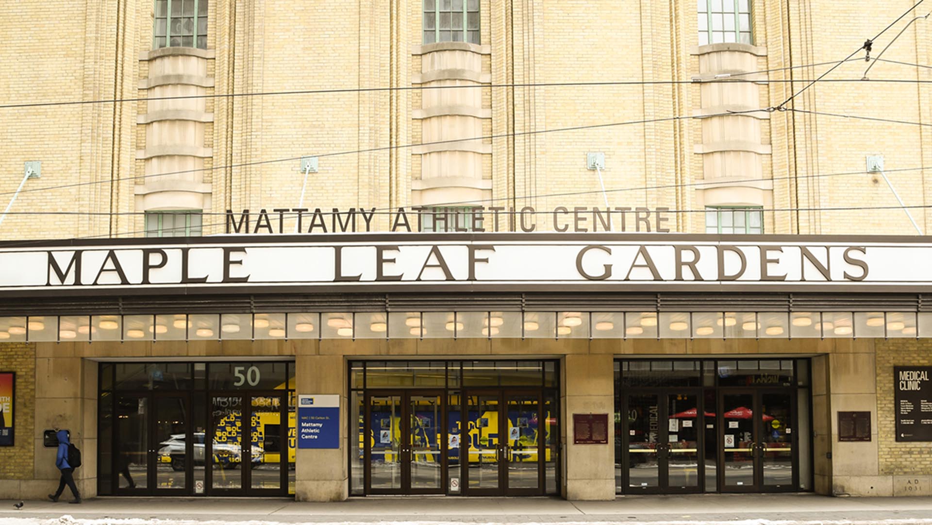 Mattamy Athletic Centre facade