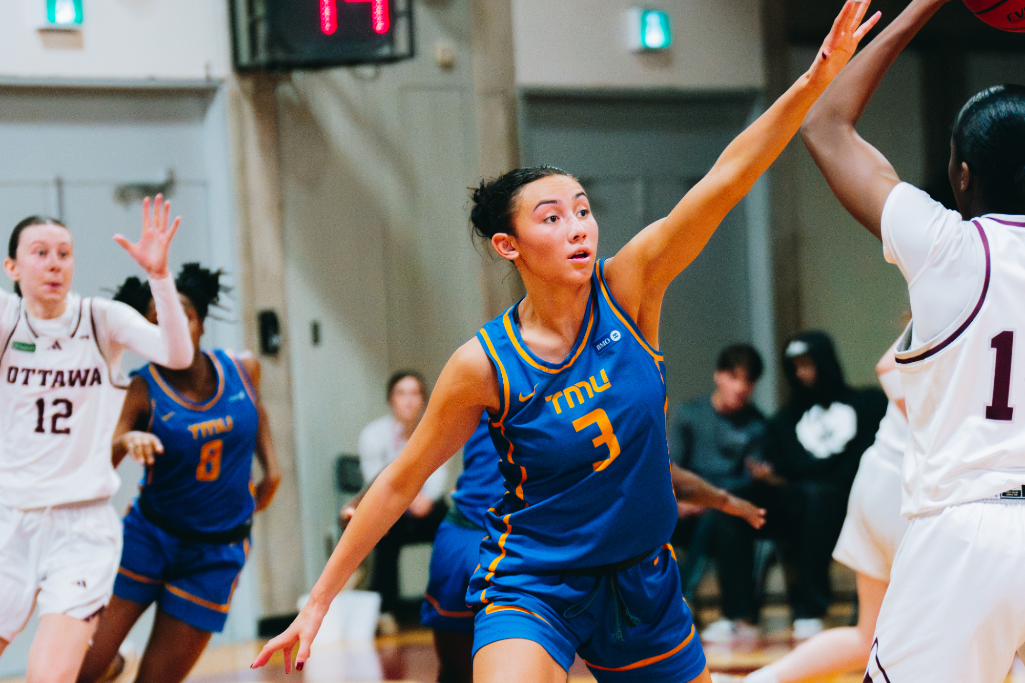 Franco DeRyck defending Ottawa 