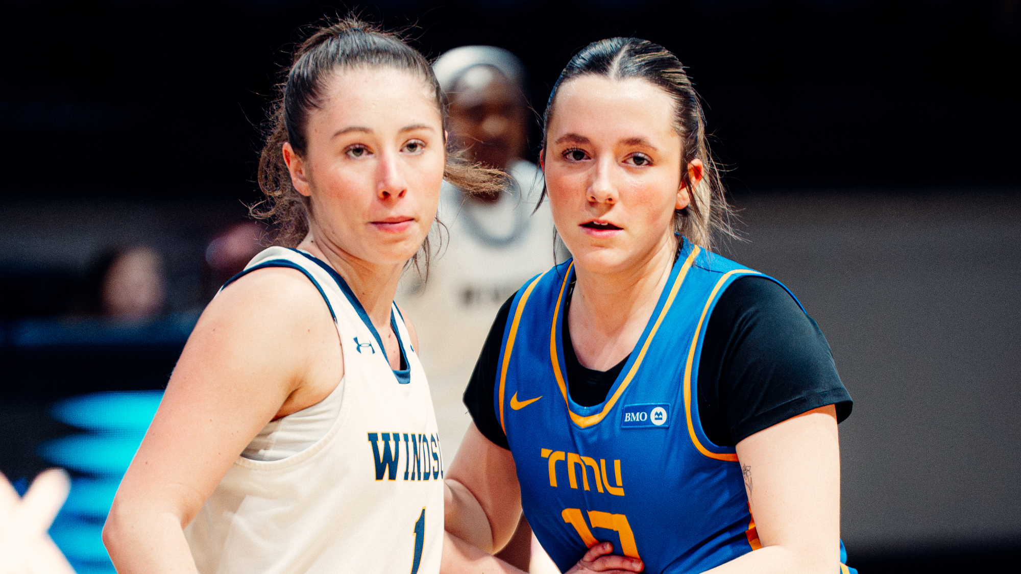 Catrina Garvey fights for position against Windsor