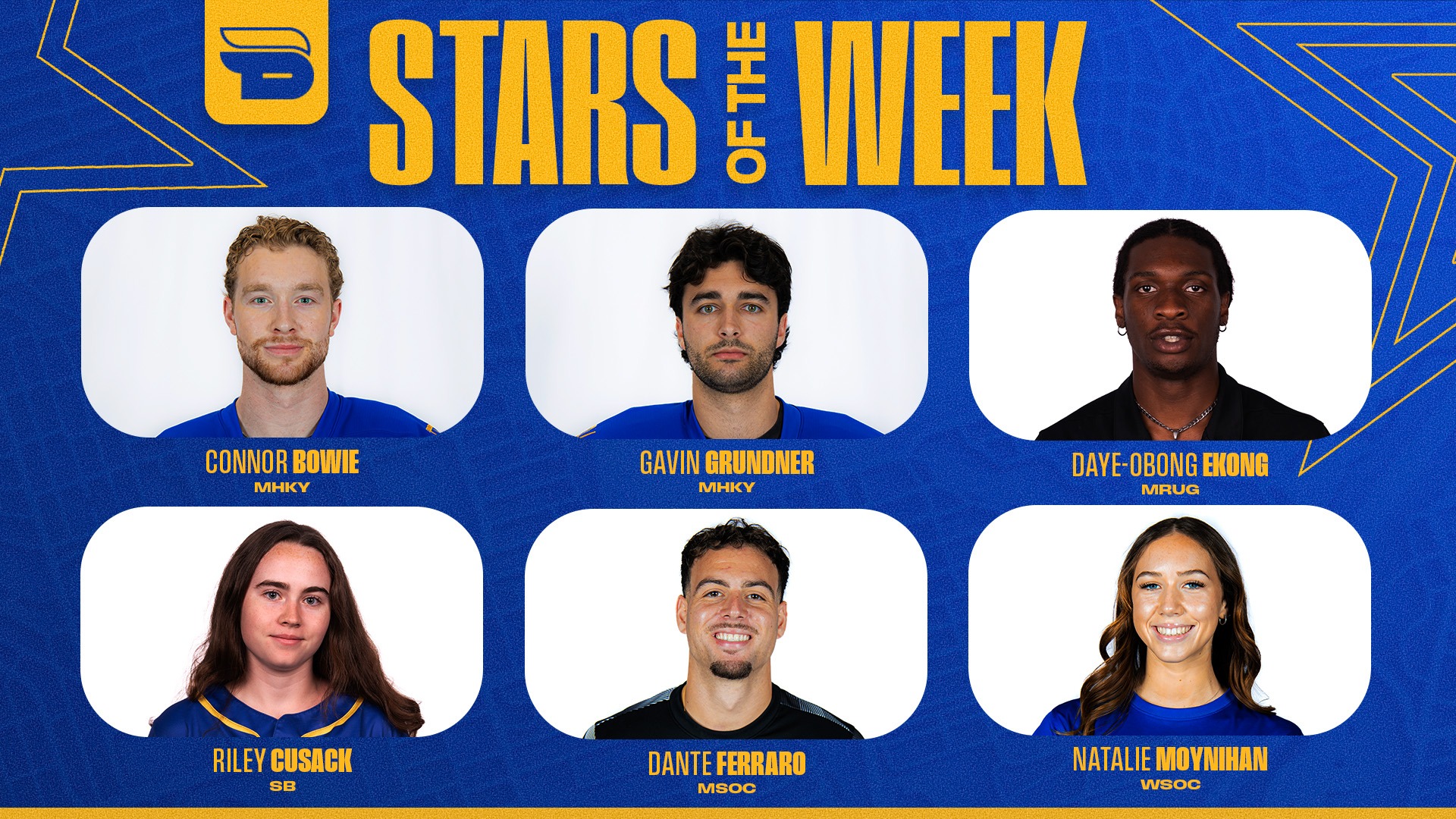 Stars of the Week header - October 13, 2026