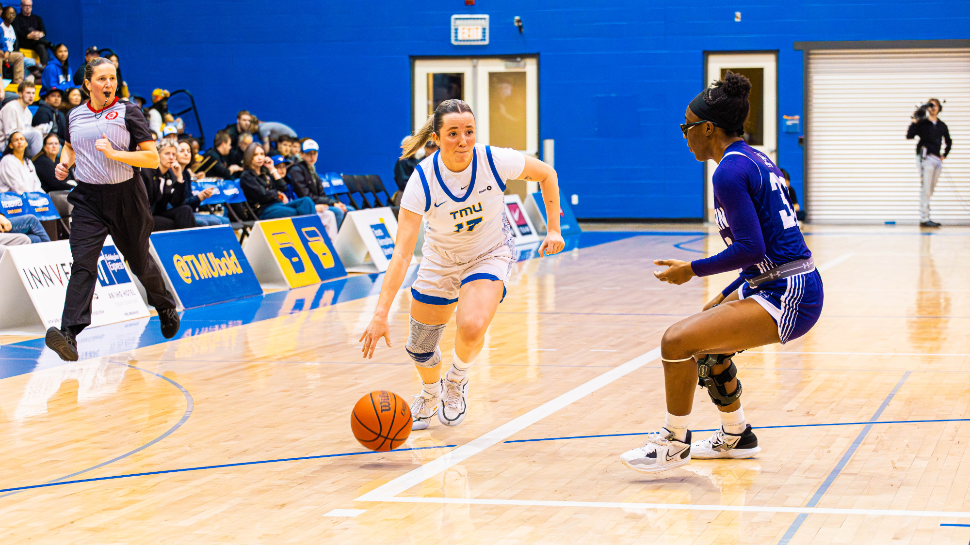 Bold Guard Catrina Garvey Attacks a Mustangs Defender