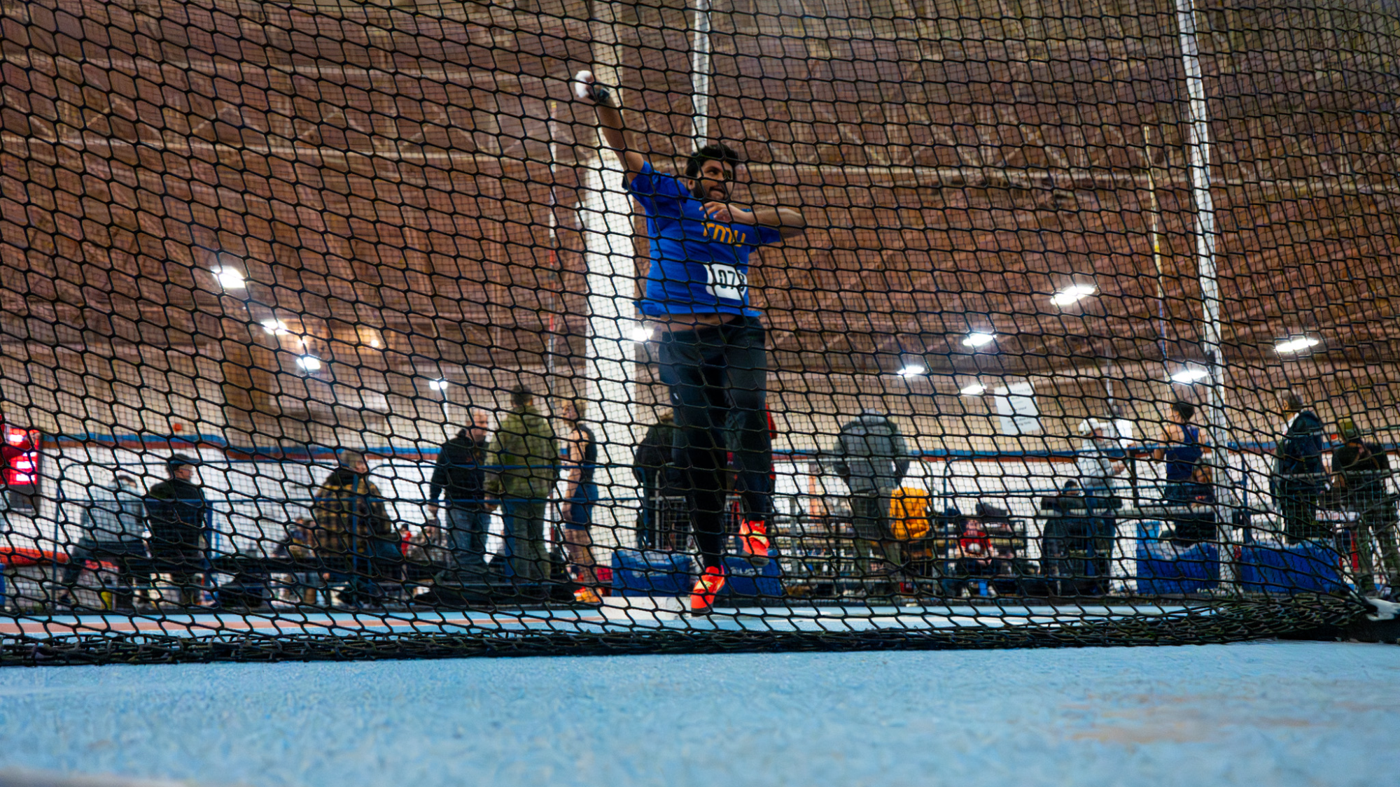 Hasveen Arulrajan throws in shot put
