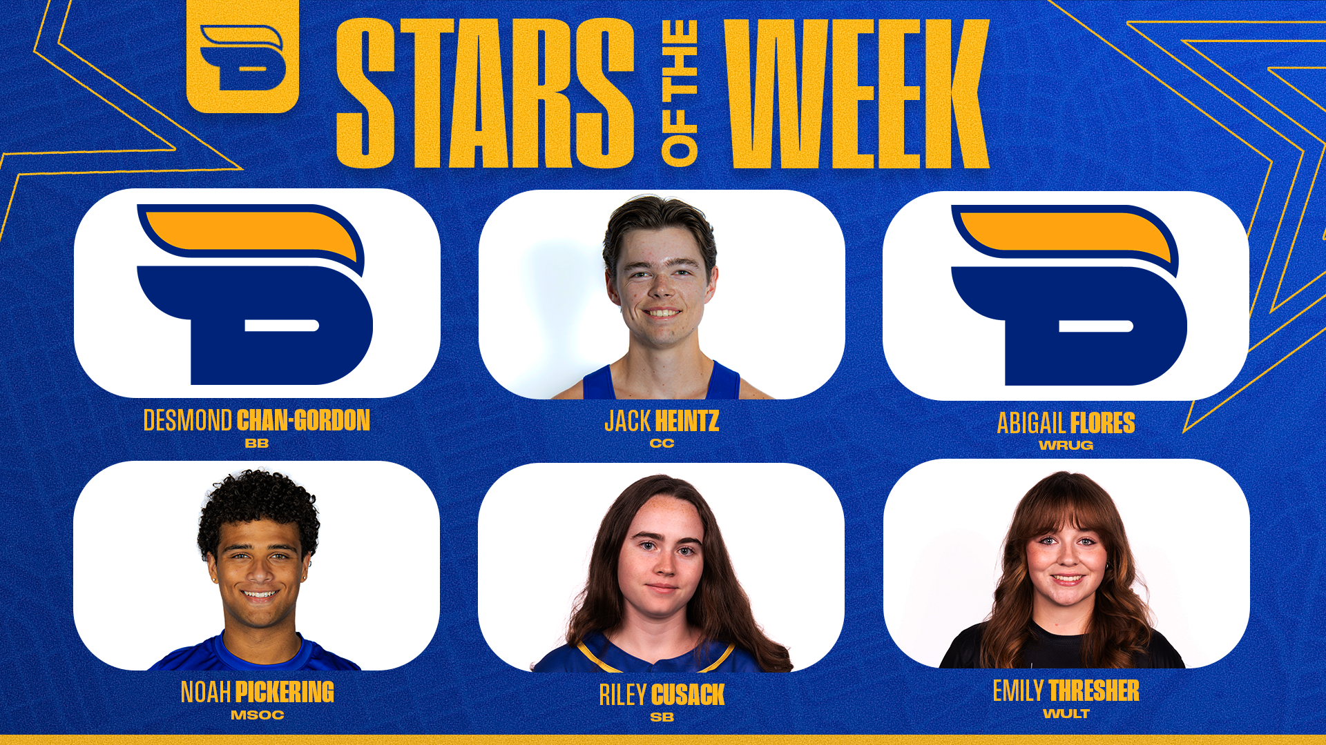 Stars of the Week - September 28