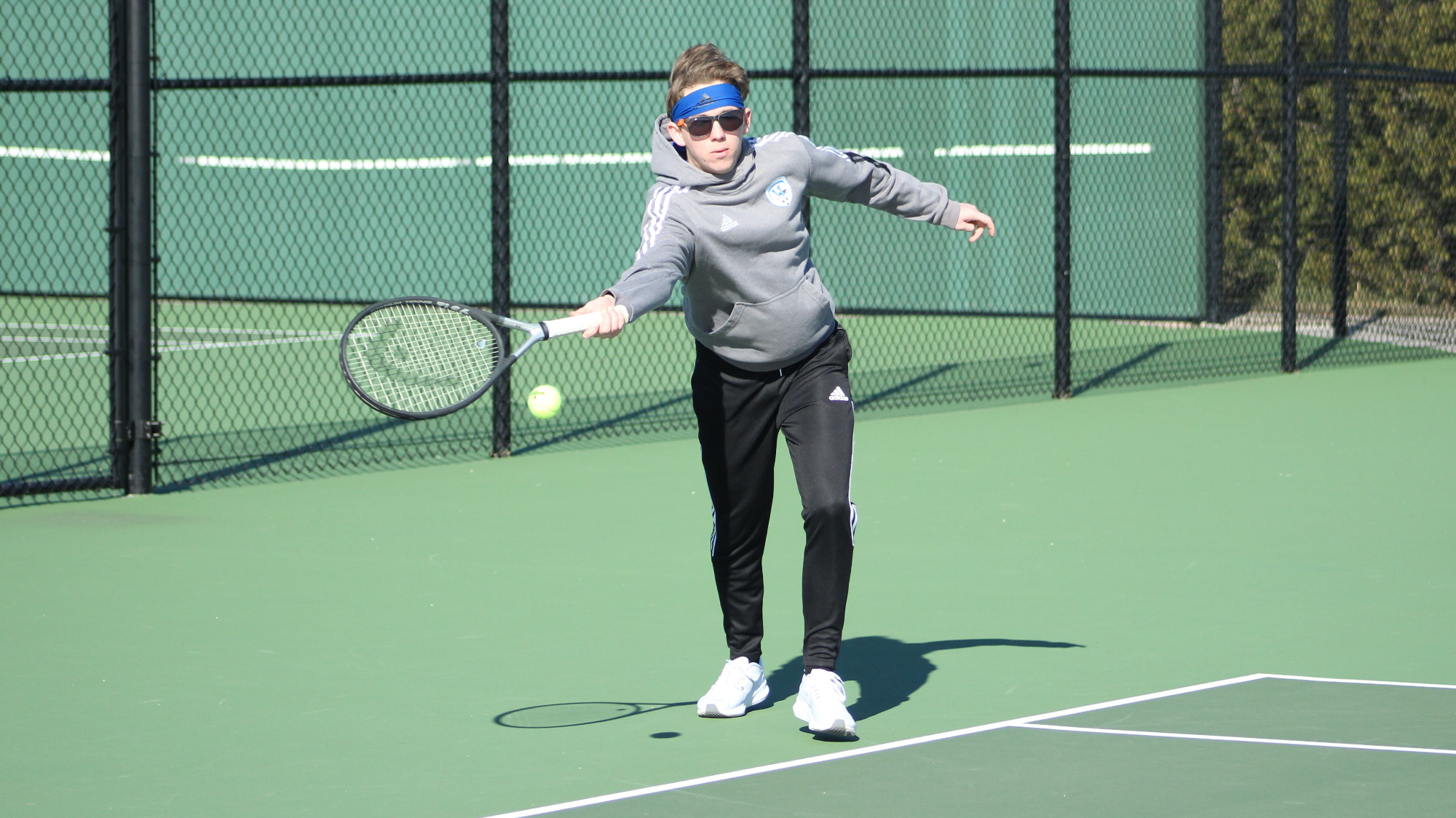 Marian men's tennis vs. CUW (April 6, 2023)