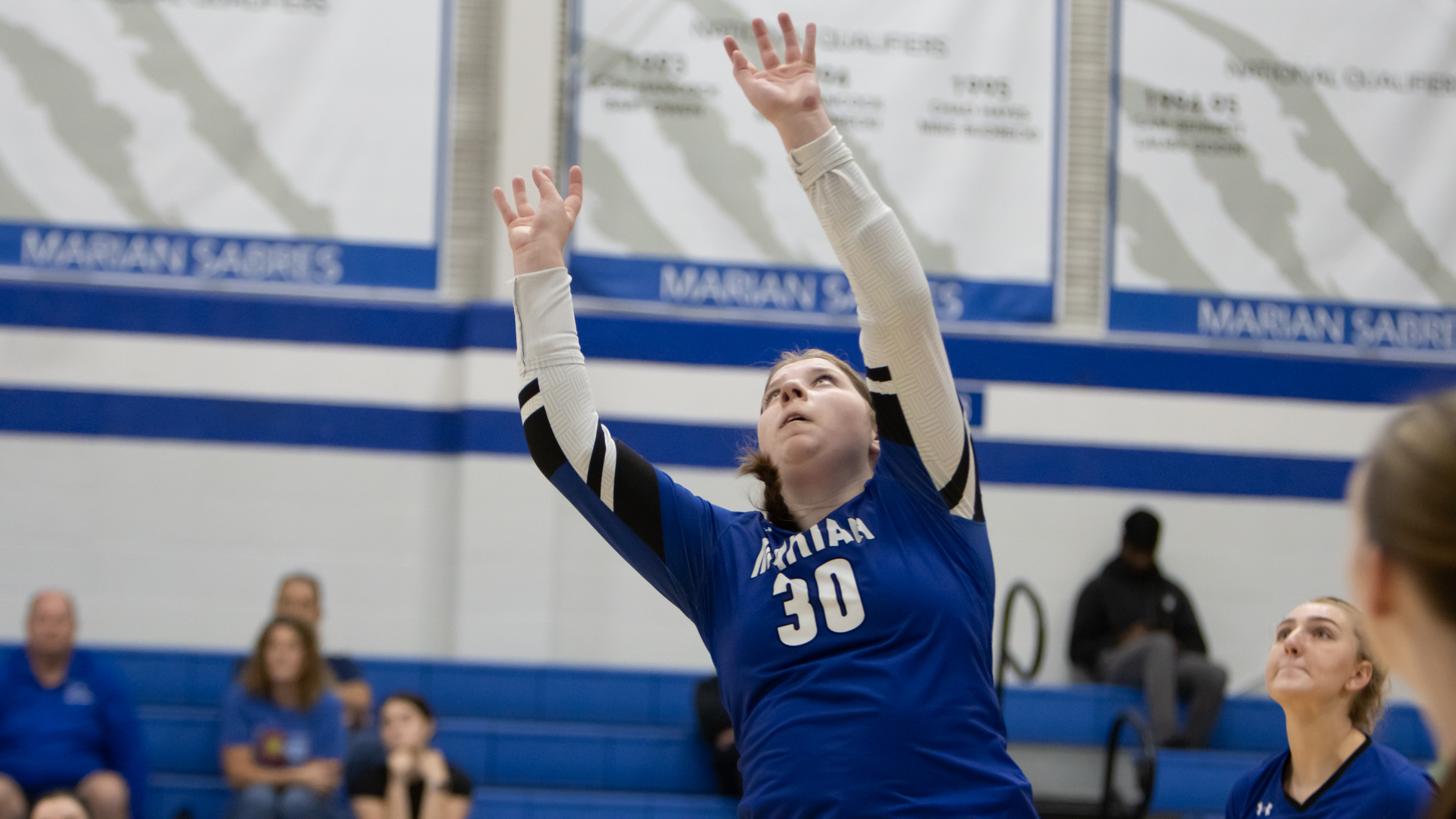 Marian women's volleyball vs. Dominican (Oct. 14, 2024)