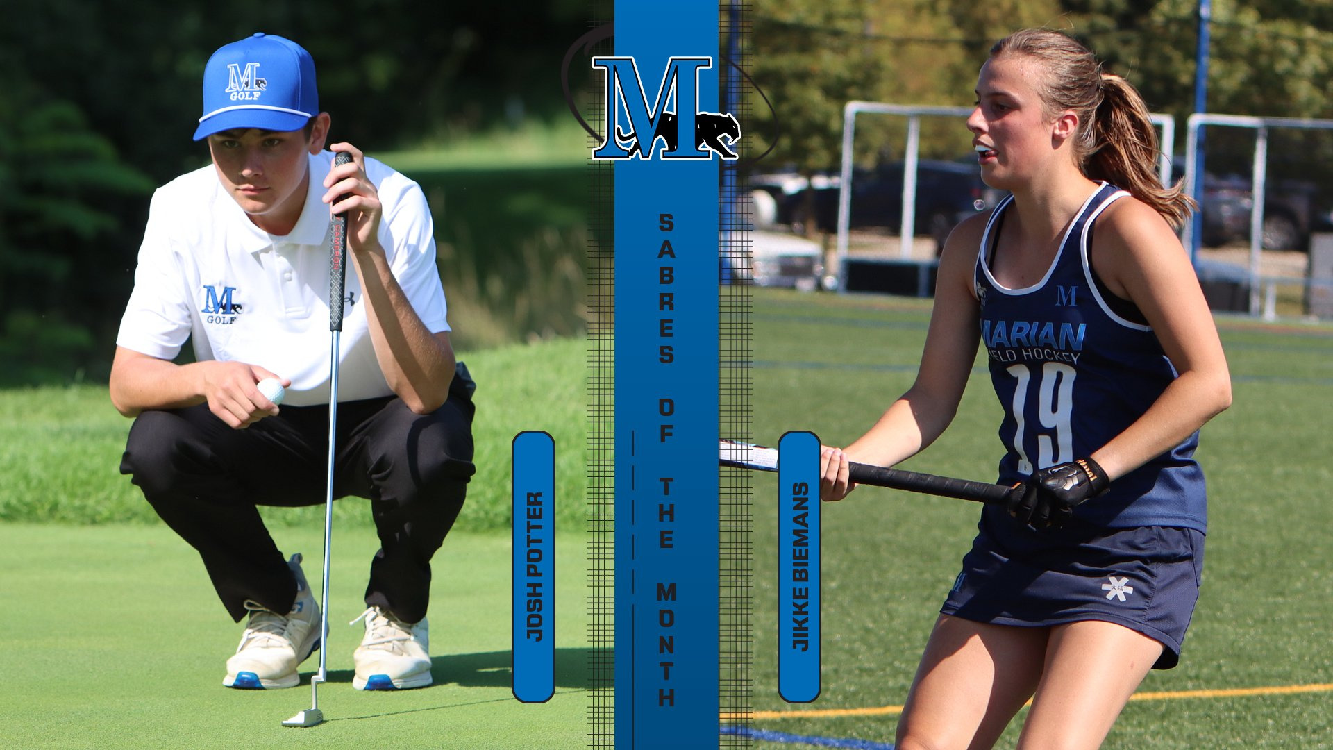 September Sabres of the Month graphic