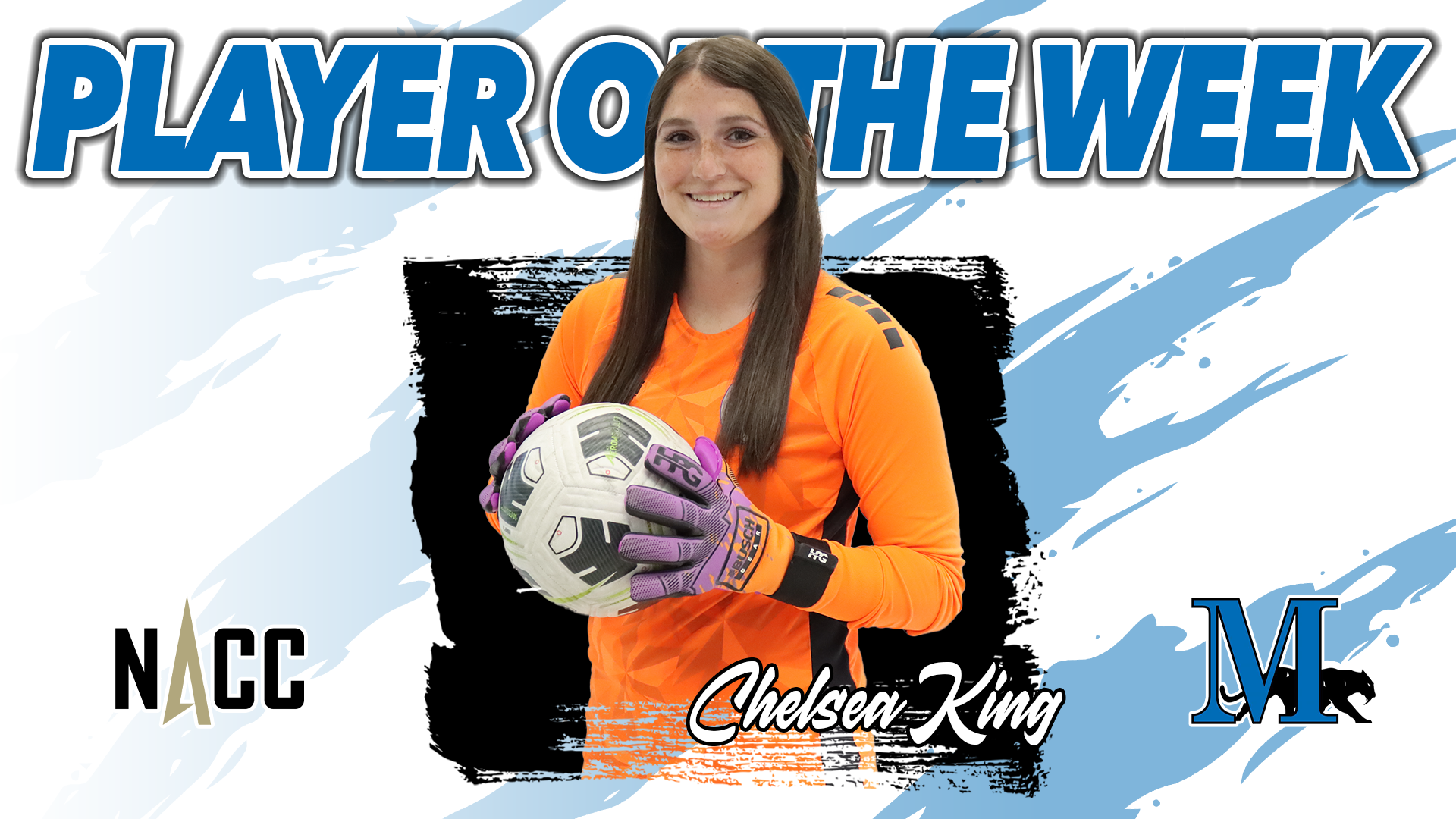 Chelsea King POW graphic