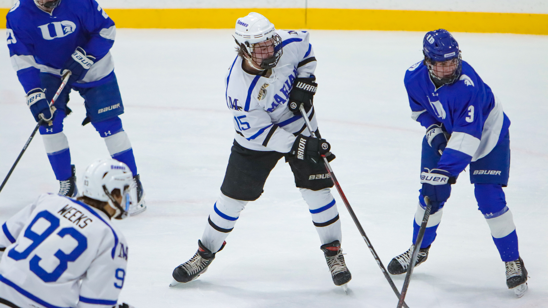Marian NCAA men's hockey vs. Dubuque (Nov. 22, 2025)