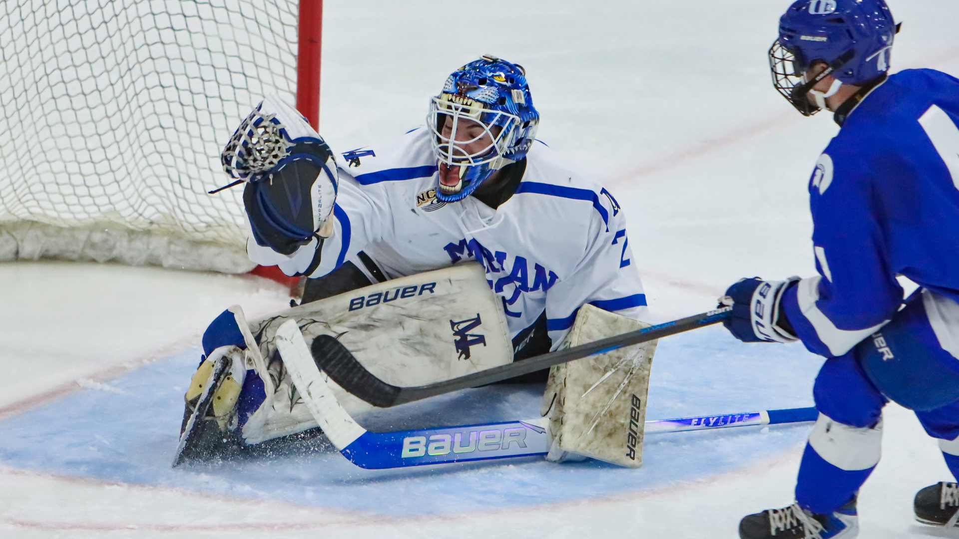 Marian NCAA men's hockey vs. Dubuque (Nov. 22, 2025)