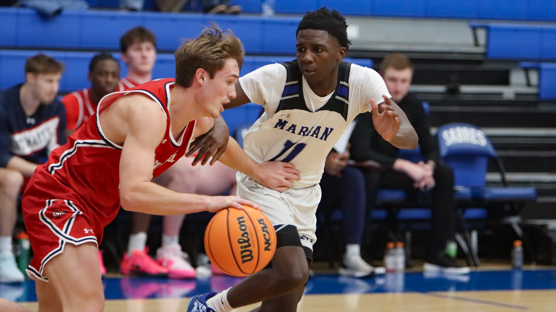 Marian men's basketball vs. SMU (Nov. 30, 2025)