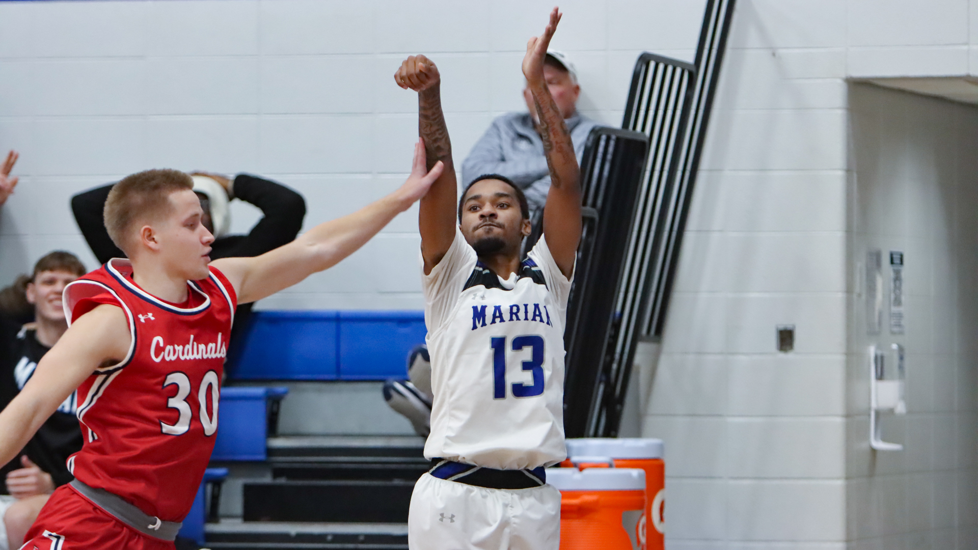 Marian men's basketball vs. SMU (Nov. 30, 2025)