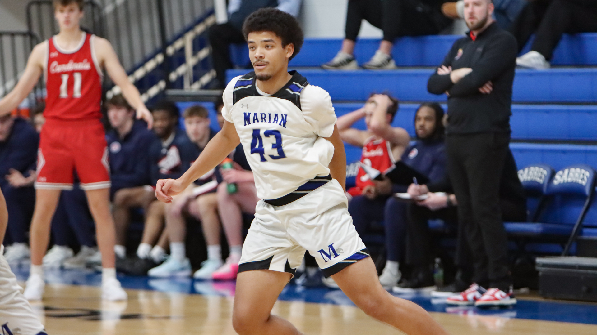 Marian men's basketball vs. SMU (Nov. 30, 2025)